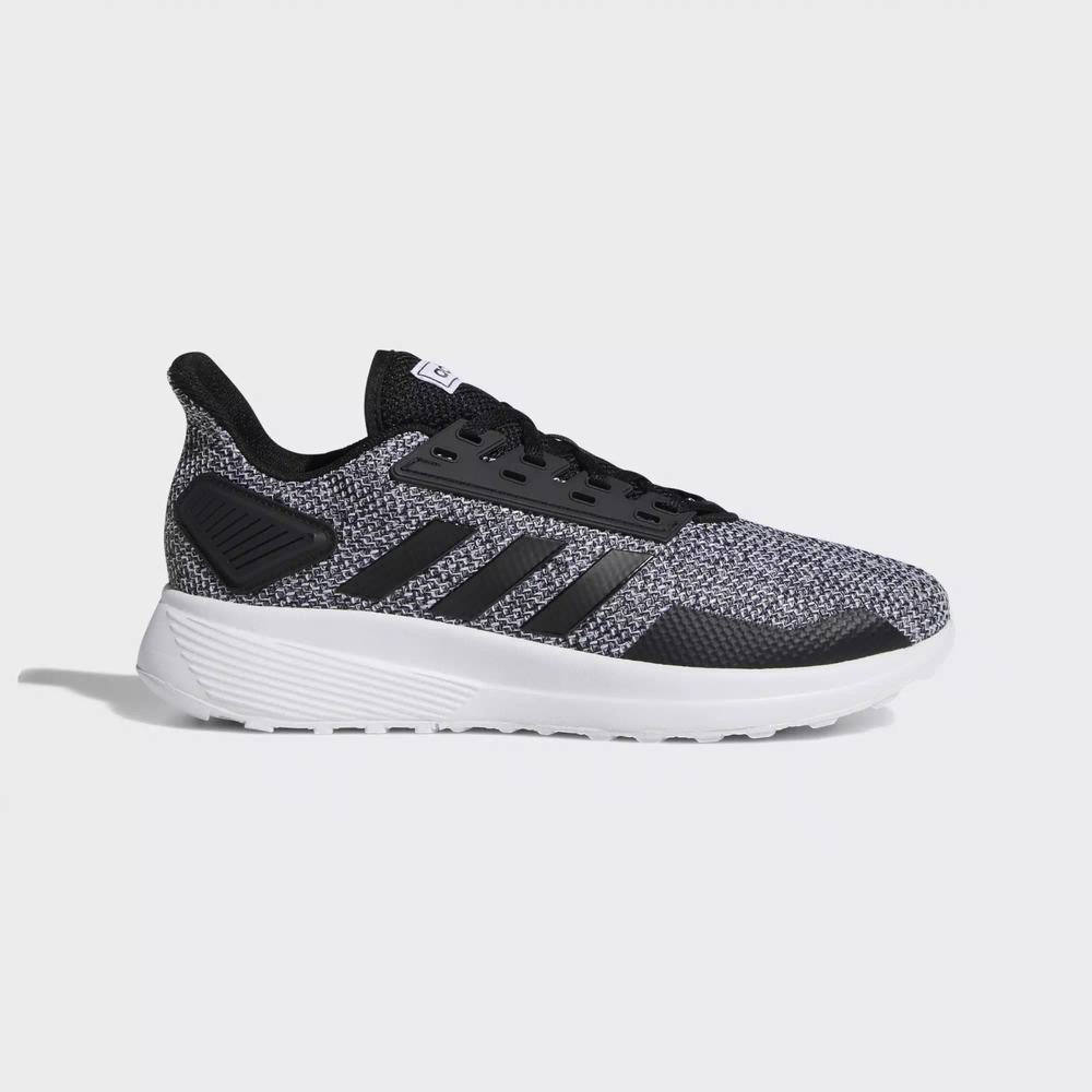 Adidas Duramo 9 Wide Tenis Para Correr Negros Para Hombre (MX-35713)